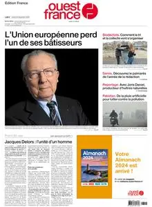 Ouest-France Édition France - 28 Décembre 2023