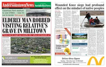 Andersonstown News – July 22, 2023