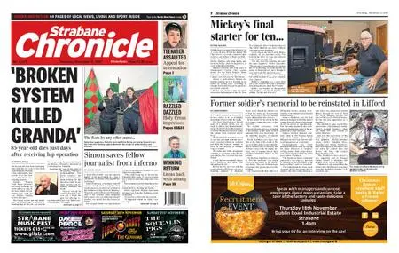 Strabane Chronicle – November 11, 2021
