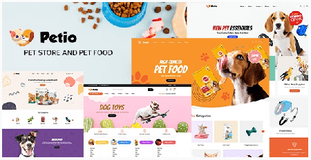 Petio v1.0.9 - Pet Store WooCommerce WordPress Theme