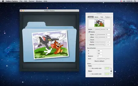 Folders Factory v1.8 Multilingual Mac OS X