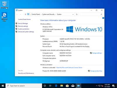 Windows 10 Pro 20H1 2004.19041.423 (x86/x64) Multilanguage Preactivated