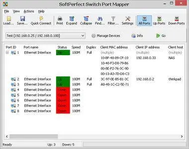 SoftPerfect Switch Port Mapper 3.1