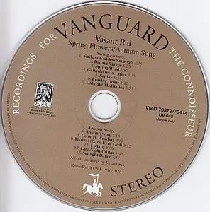 Vasant Rai & Oregon - Spring Flowers + Autumn Song (1976/78) {Vanguard} [Repost]
