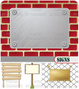 Stock Vector - signs 2405