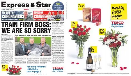 Express and Star Sandwell Edition – February 13, 2020