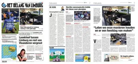 Het Belang van Limburg – 08. mei 2021