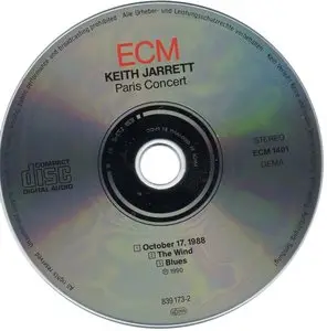 Keith Jarrett - Paris Concert (1990) {ECM 1401}