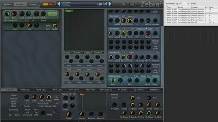 ADSR Sounds - ZEBRA Oscillators and Envelopes Masterclass (2013)