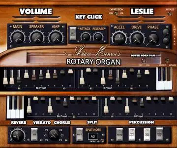 Adam Monroe Music Rotary Organ v1.3 WiN OSX