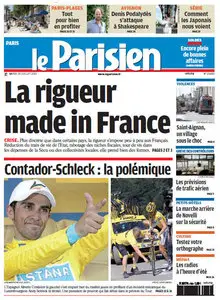 Le Parisien + cahier Paris - Mardi 20 juillet 2010