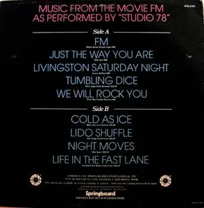Studio 78 - Music From The Movie "FM" (vinyl rip) (1978) {Springboard} **[RE-UP]**