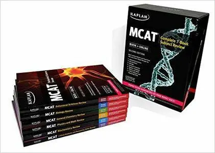 Kaplan MCAT Complete 7-Book Subject Review (Kaplan Test Prep), 2nd Edition