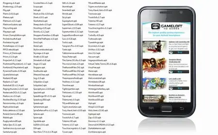 400 Gameloft HD Mini Android Games Collection