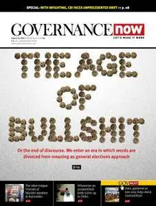 GovernanceNow - August 01, 2018