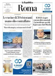 la Repubblica Roma - 2 Gennaio 2024