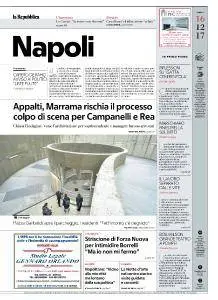 la Repubblica Napoli - 16 Dicembre 2017