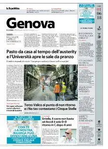 la Repubblica Genova - 1 Giugno 2018