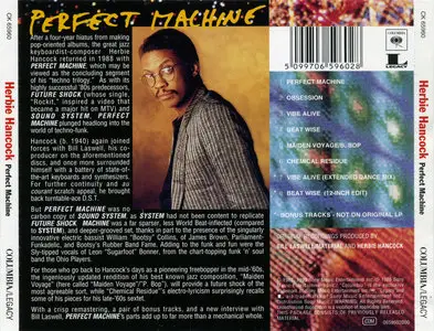 Herbie Hancock - Perfect Machine (1988, remaster 1999)