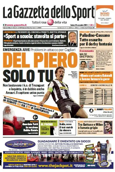 La Gazzetta dello Sport (28-11-09)