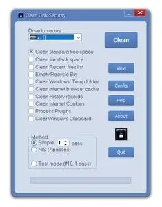Clean Disk Security 8.2