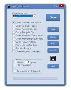 Clean Disk Security 8.10