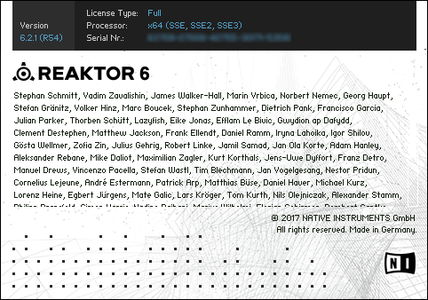 Native Instruments Reaktor 6 v6.2.1 macOS