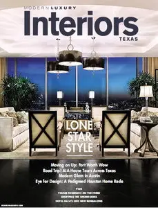 Modern Luxury Interiors Texas Magazine Fall 2013