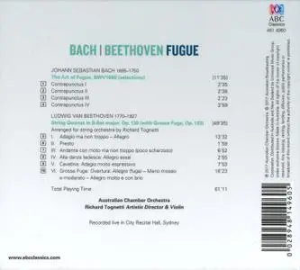 Australian Chamber Orchestra; Richard Tognetti - Live In Concert: Bach / Beethoven - Fugue (2017)