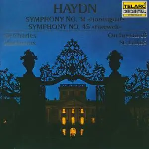 Charles Mackerras, Orchestra of St. Luke's - Joseph Haydn: Symphonies Nos. 31 'Hornsignal' & 45 'Farewell' (1989)