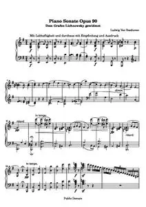 BeethovenLv - Sonata No. 27 (1st Movement: Mit Lebhaftigkeit)