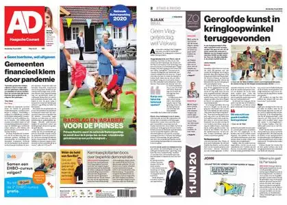 Algemeen Dagblad - Delft – 11 juni 2020