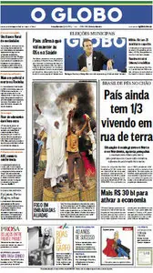 Jornal O Globo- 15 de setembro de 2012 - Sábado