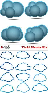 Vectors - Vivid Clouds Mix