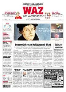 WAZ Westdeutsche Allgemeine Zeitung Duisburg-Nord - 28. Oktober 2017