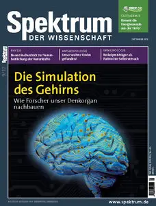 Spektrum der Wissenschaft September 09/2012