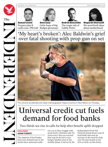 The Independent - 23 October 2021