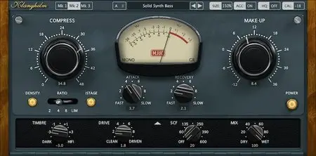 Klanghelm MJUC variable-tube compressor v1.0.1 [WiN/OSX]