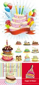 Birthday Cake Vector