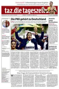 Tageszeitung TAZ vom 03 September 2014