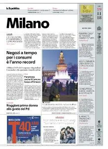 la Repubblica Milano - 19 Novembre 2018