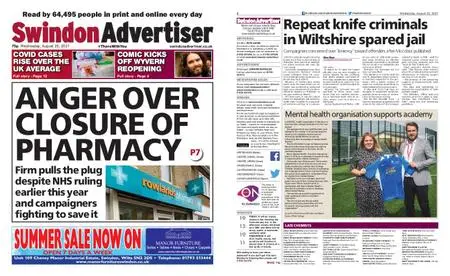 Swindon Advertiser – August 25, 2021