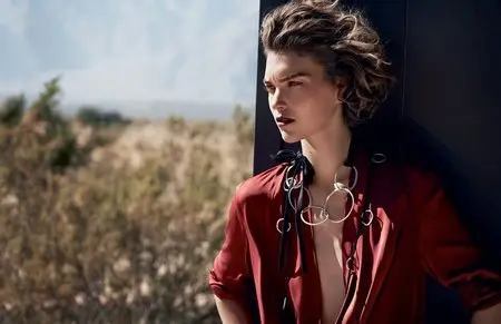 Arizona Muse by Peter Lindbergh for Vogue US February 2011