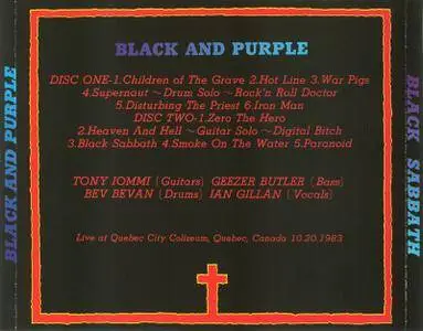 Black Sabbath - Black And Purple (1996)