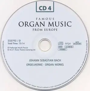 Various Artists - Famous Organ Music from Europe (2013) {10CD Box Set Ars Musici 233793}