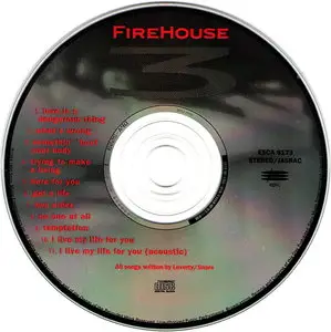 FireHouse - 3 (1995) [Japanese Ed.]