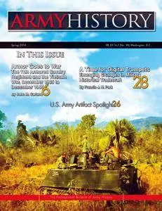 Army History Magazine - Spring 2016