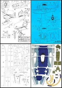 ModelCard 065 Curtiss SC-1 Seahawk [Paper model]