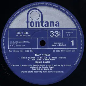 Dennis Bovell - Brain Damage (Fontana 1981) 24-bit/96kHz Vinyl Rip