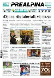 La Prealpina - 23 Novembre 2016